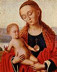 Petrus Christus Canvas Paintings - Madonna (detail)